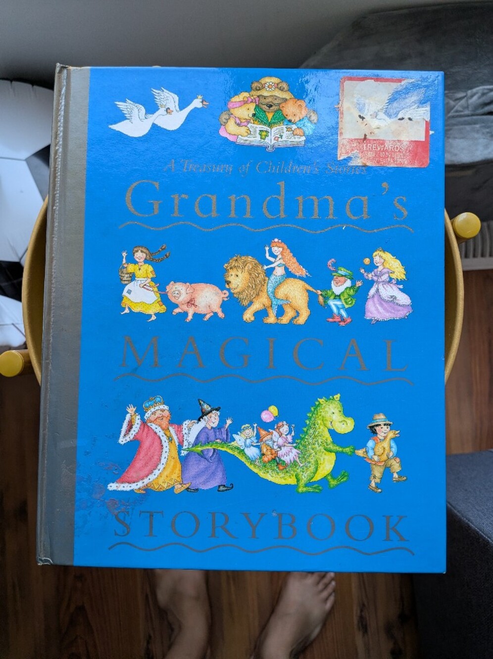 Vintage Grandma's Magical Hardcover Storybook For Kids